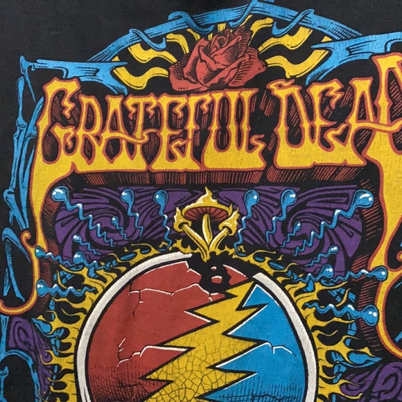 Liquid Blue Grateful Dead "Steal Your Face" T- Shirt SMALL - Picture 5 of 5